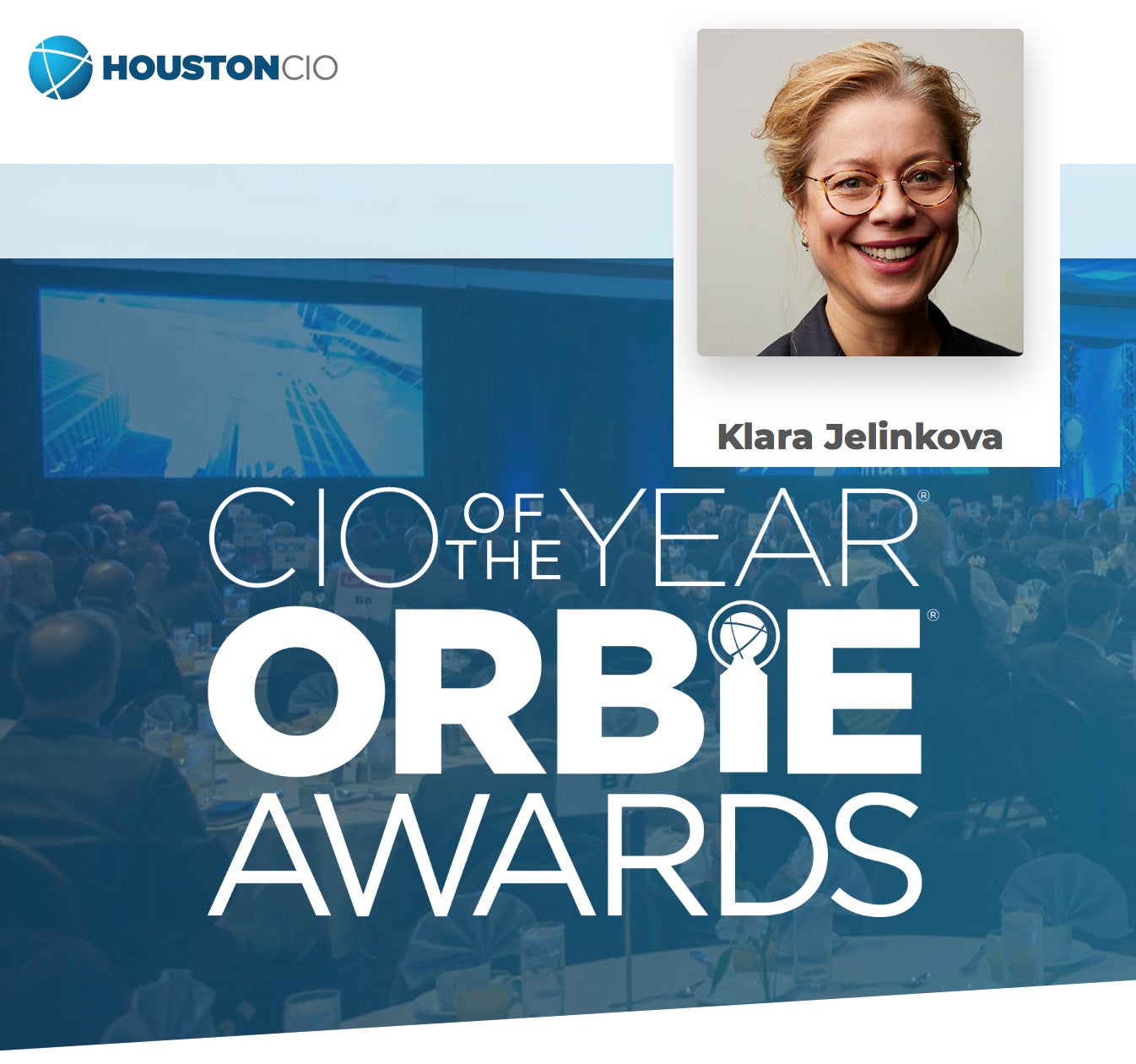 Klara Jelinkova CIO of the Year ORBIE Awards