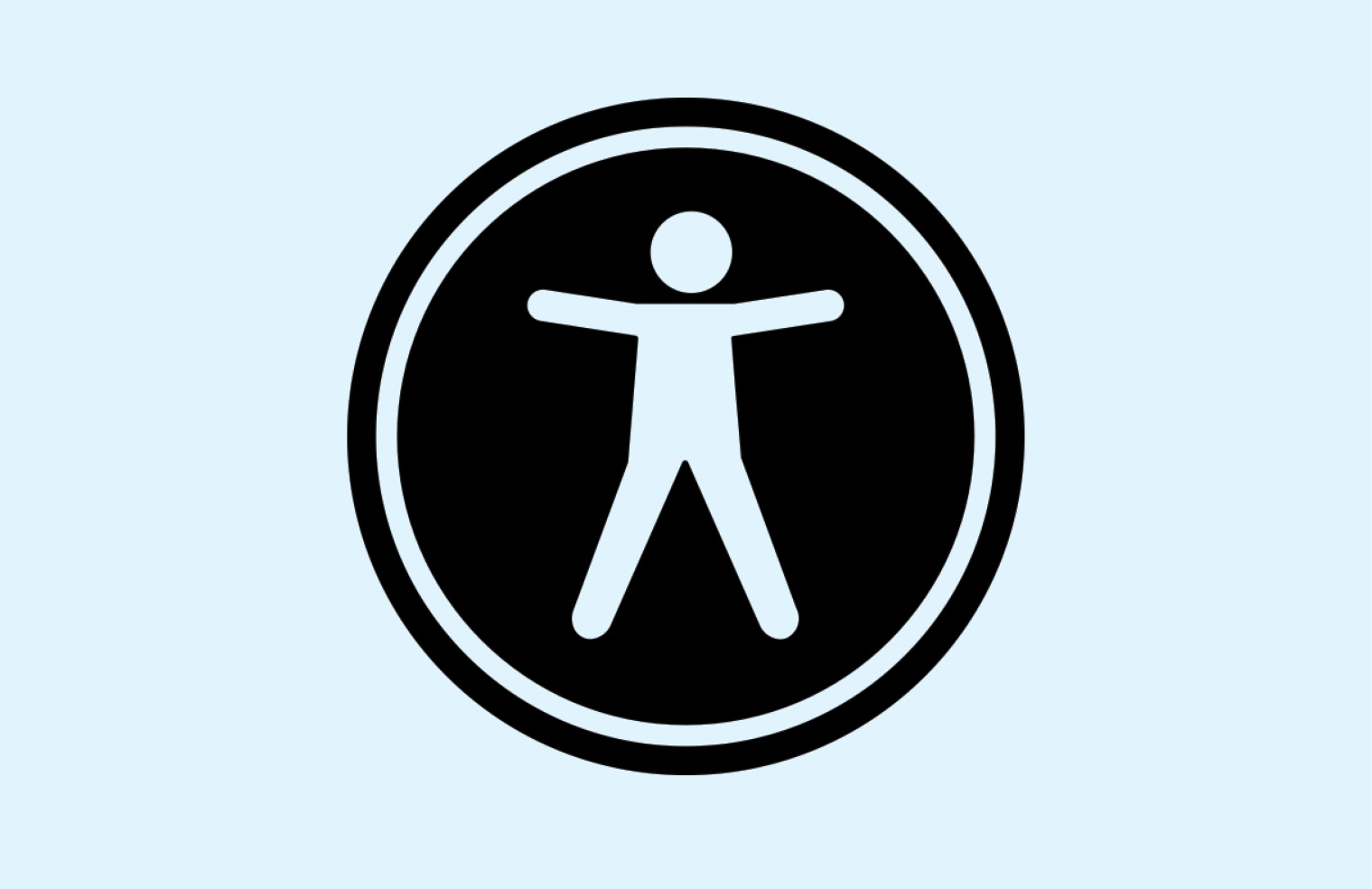 Digital accessibility icon
